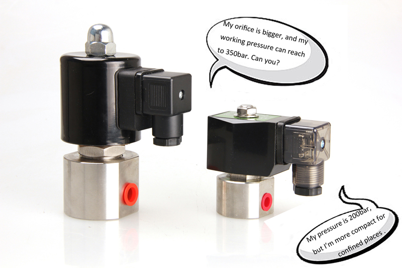 350 Bar Super High Pressure Solenoid Valve