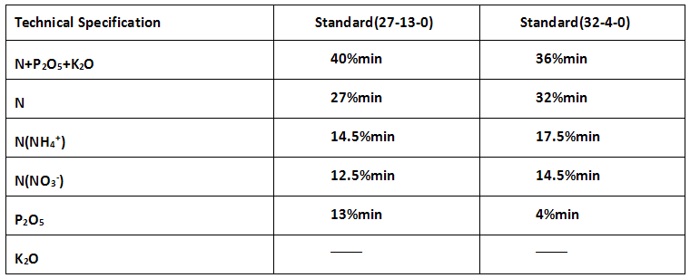 Engrais Npk 27-13-0 Npk Fertilizer 27-13-0