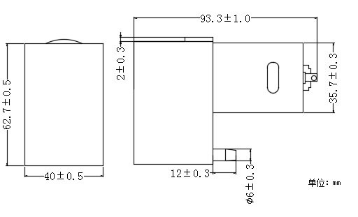 High Pressure, High Flow Piston Vacuum Pump for Massage Equipment Dhb-Zk12