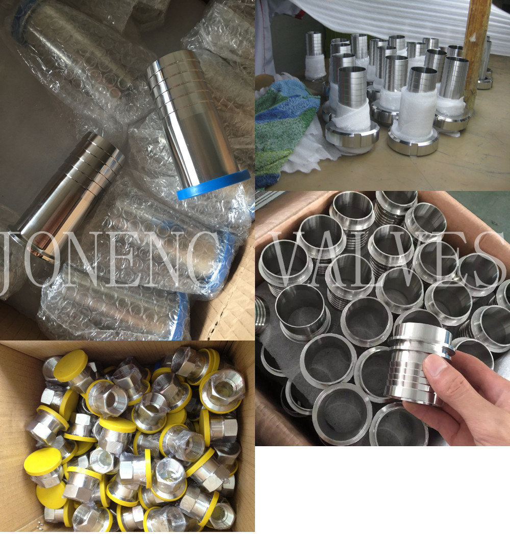 Stainless Steel Food Grade Clamped Male Pipe Adaptor (JN-6002)