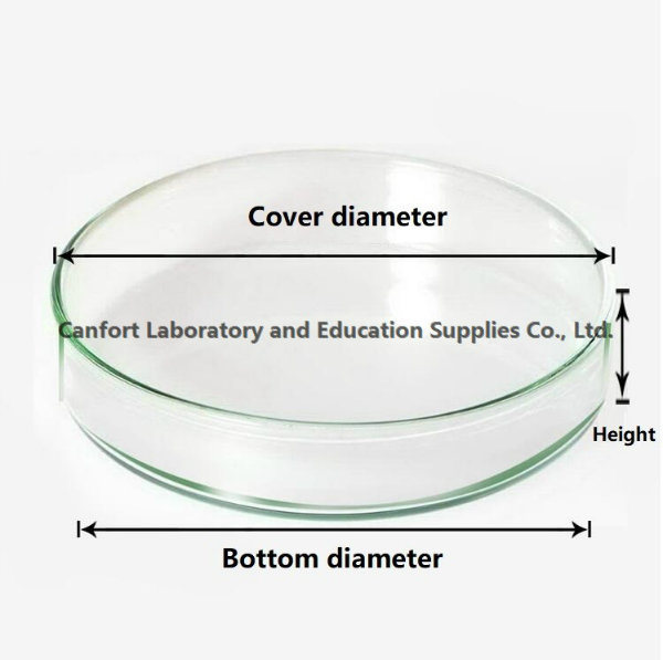 Lab Glassware Petri Dish, Culture Dish with Good Quality and Prices