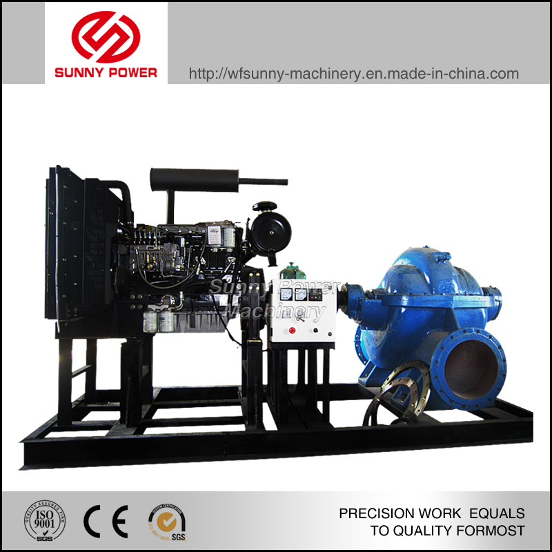 Hot Sale Diesel Water Pump for Agricultural Irrigation Outflow 50-5200m3/H