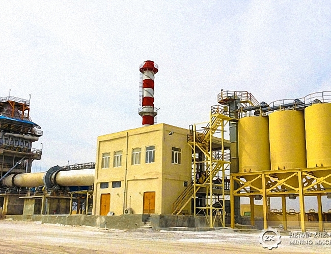 High Efficiency Rotary Kiln for Active Lime Production Line