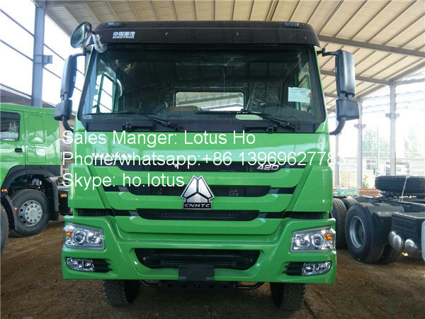 Sinotruk HOWO A7 6X4 371-420HP Truck Tractor Head for Sale