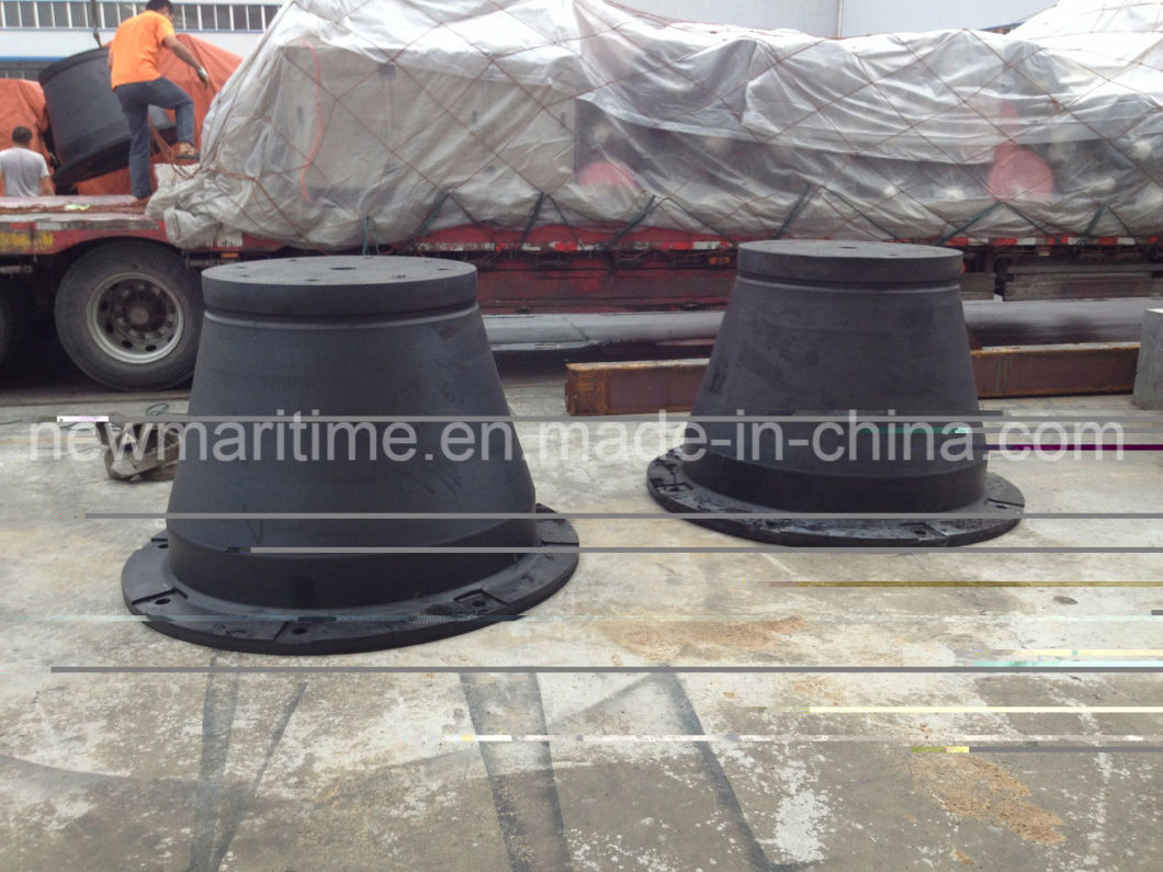 Dock Cone Type Rubber Fender Used for Marine