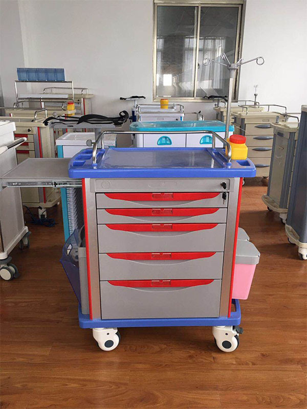 Emergency Cart Hospital Furniture (THR-ET-8500IA)