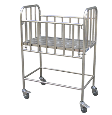 Infant Hospital Bed with Castors (model BC541; HX/YEC-1-B)