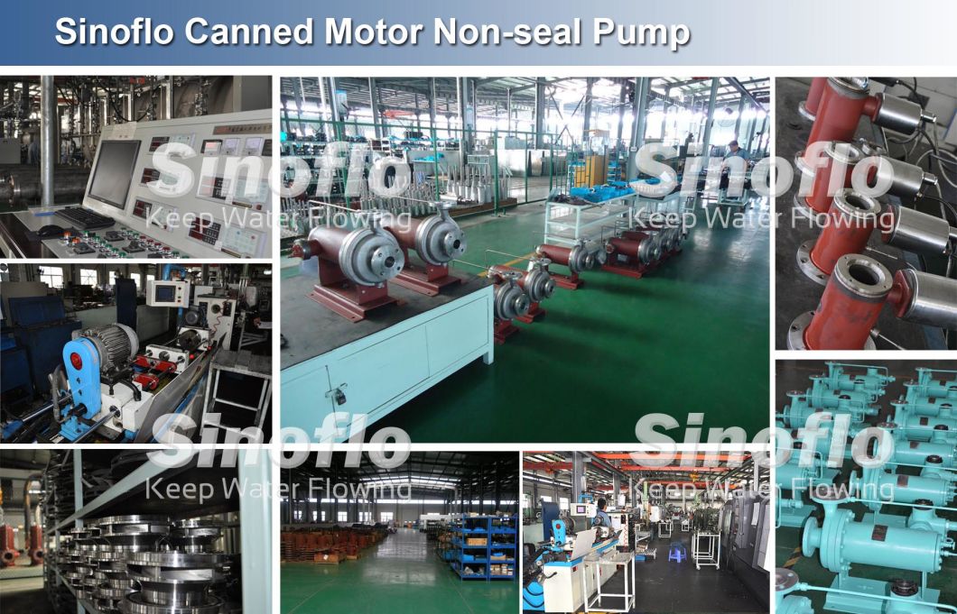 Vertical Hot Water Circulation Canned Motor Pump