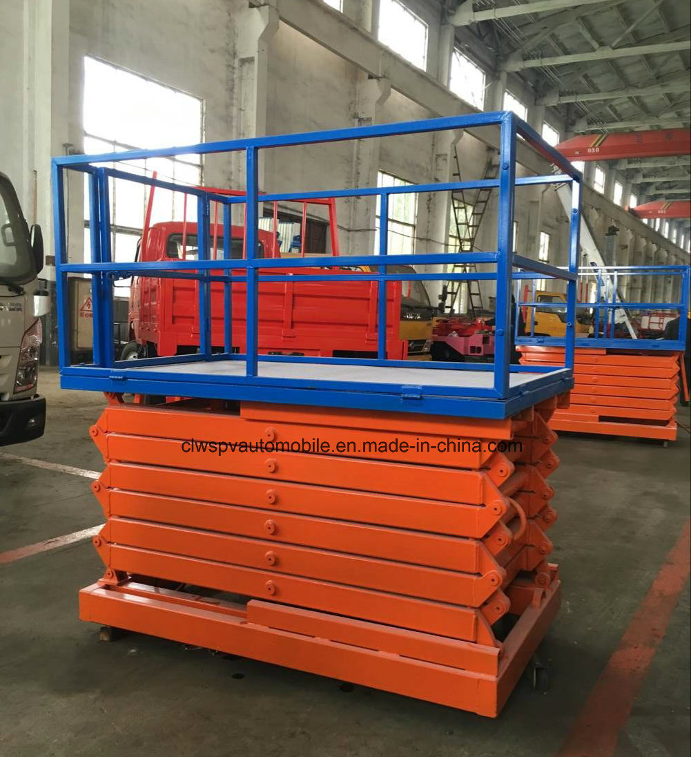 8-10 Meters Double Cab High Lift Platform Truck