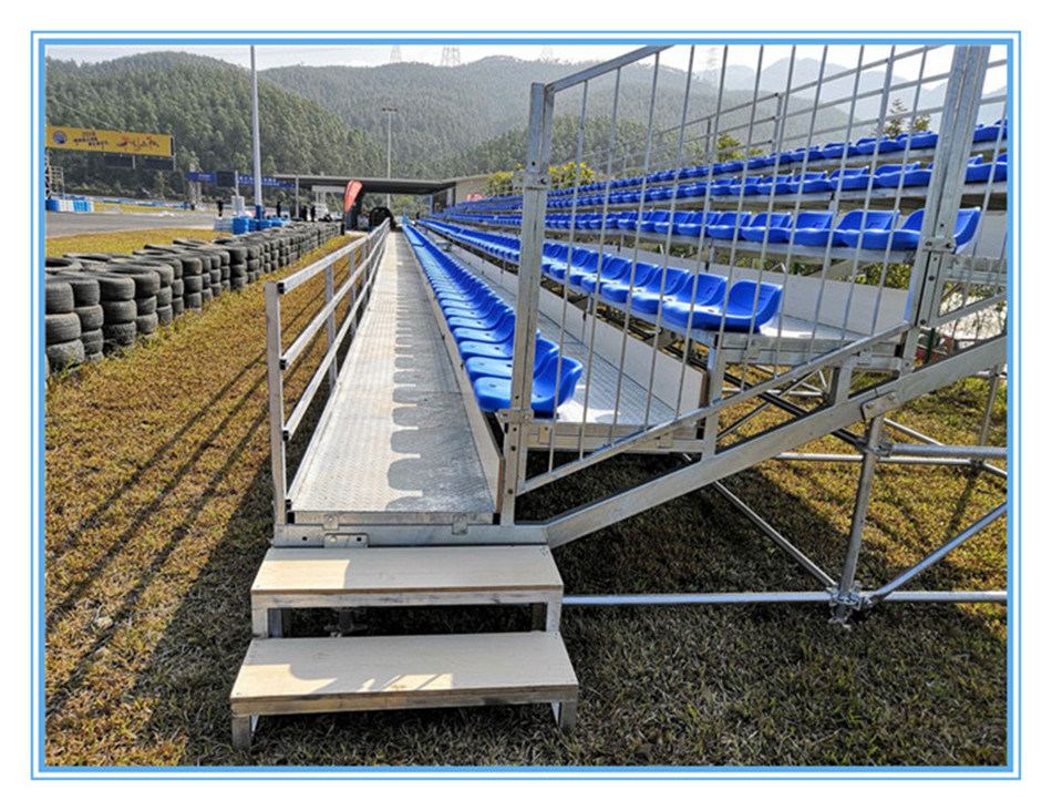 High Quality Stadium Outdoor Bleachers Seating, Steel Scaffolding Style Portable Bleacher Chairs for Sale