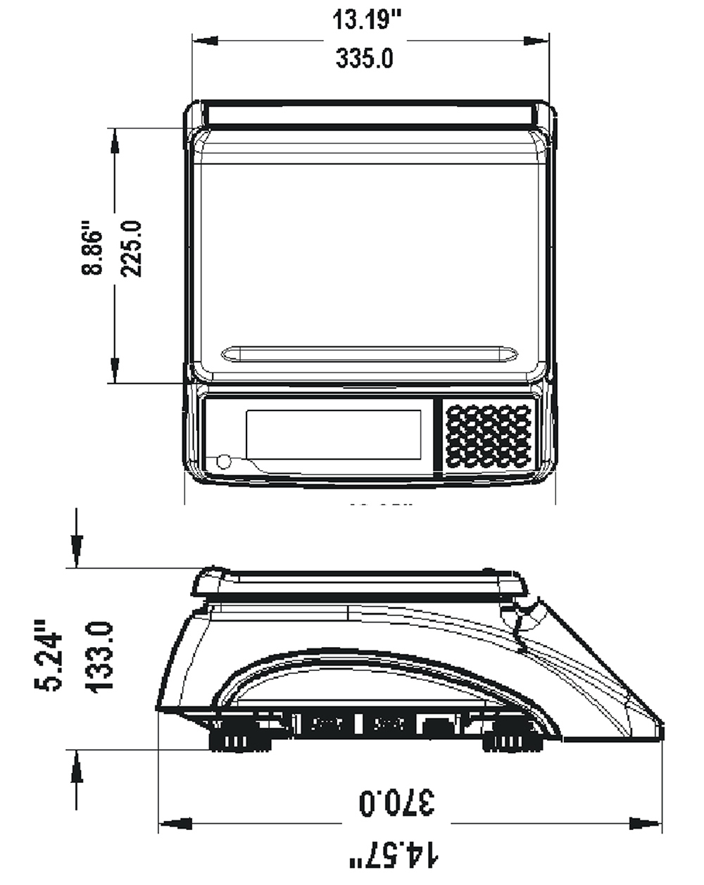 Heavy Duty Weighing Scale (EHC-WF)