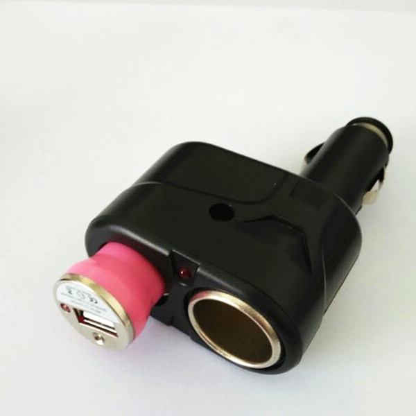 DC12-24V Two Ports Car Cigarette Lighter From Shenzhen Company