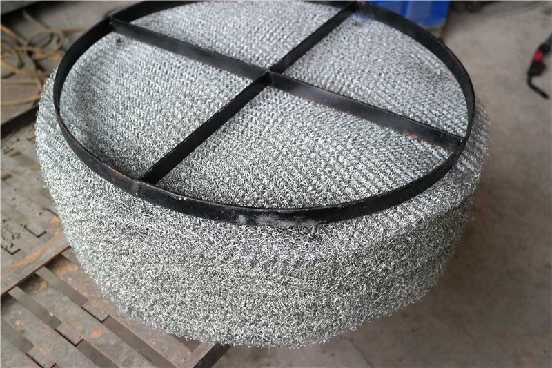 Stainless Steel Knitted Wire Mesh Demister/ Mesh Mist Eliminator