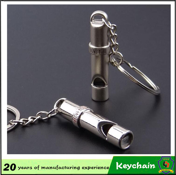 Couple Whistle Key Chain with Sound