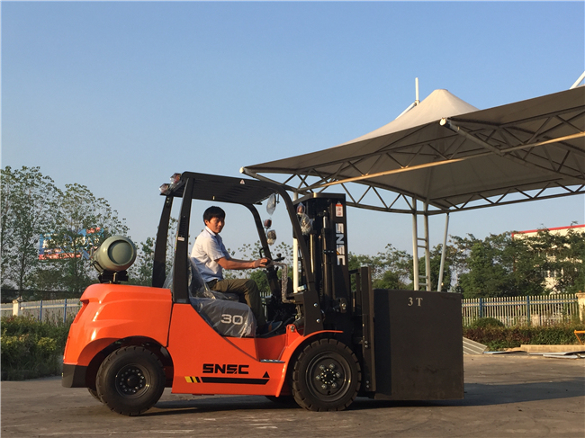 Fork Lift Fuel LPG Gasoline 3t Gas Forklift