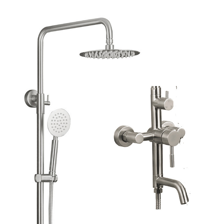 Stainless Steel Thermostatic Shower Set Faucet