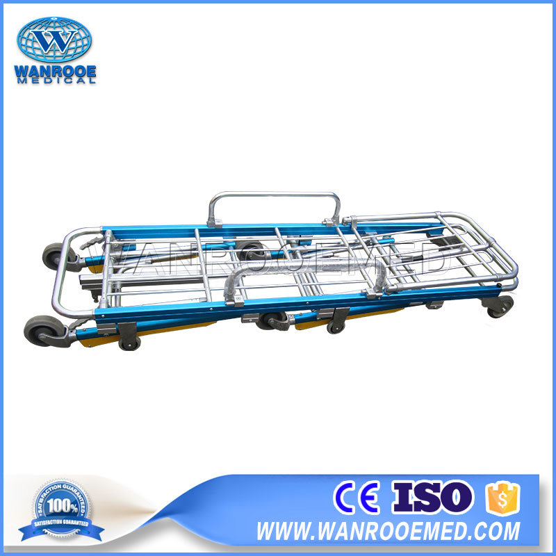 Ea-3A2 Patients Transfer Emergency Aluminum Alloy Ambulance Stretcher Trolley