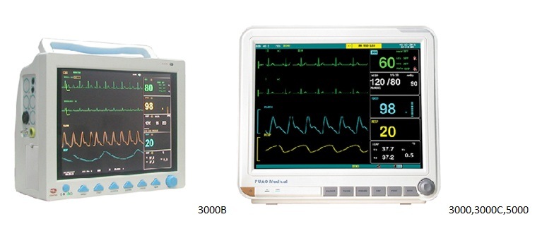 Patient Monitor; Pdj-3000b; Medical Patient Monitor; Portable Patient Monitor