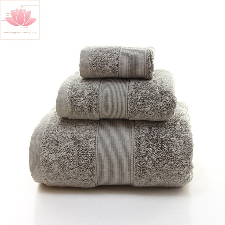 100% Cotton Dobby Salon Towel Jacquard Hotel Terry Hand Towel