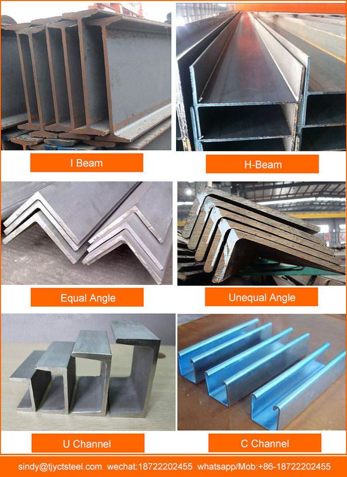 Large Stock U Channel Steel Sizes with 6~12m Length