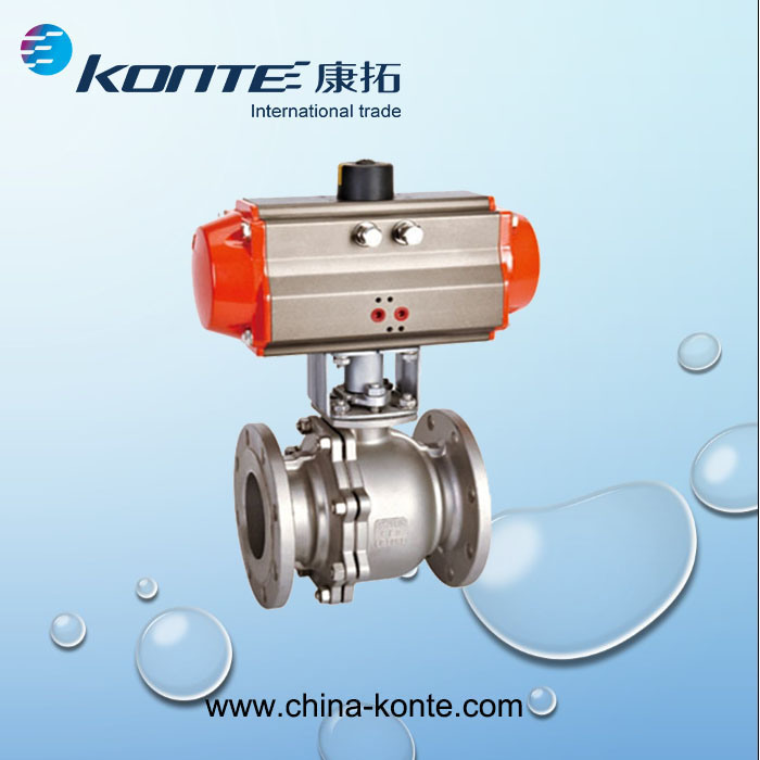 Pneumatic Ball Valve with Solenoid Valve/ Limit Switch/ Filter