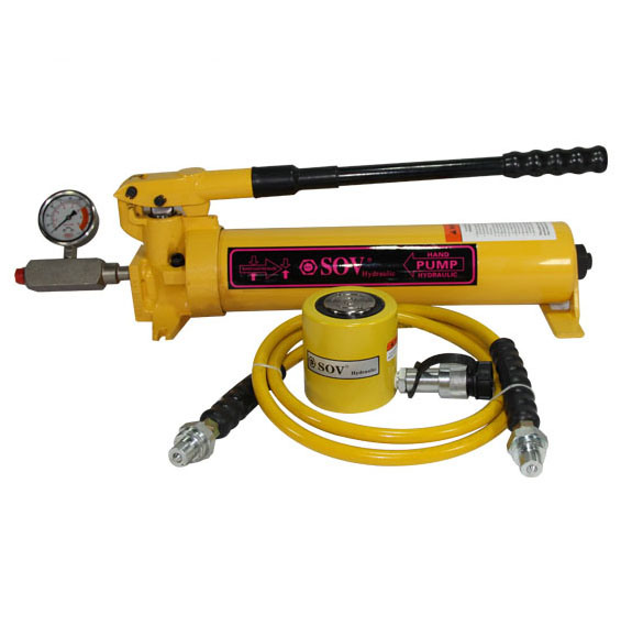 Low Height Single Acting Rcs Series Hydraulic Jack