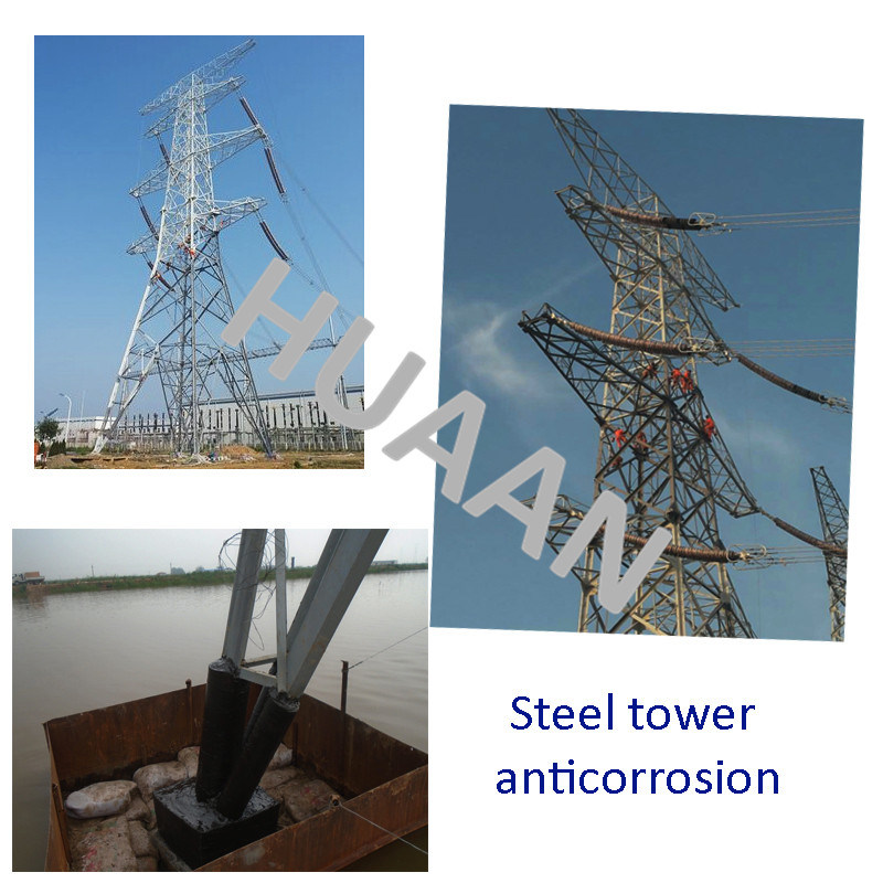 Four-Pole Angle Steel Combination Lattice Tower for Power Transmission