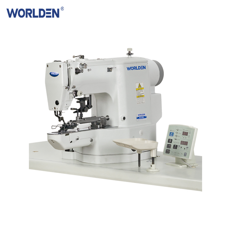 Wd-438g Direct Drive Lockstitch Electronic Button Machine