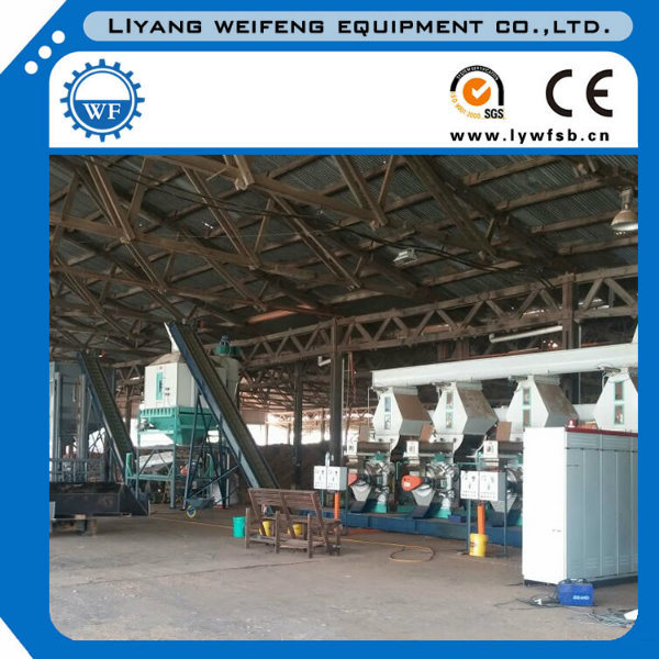 Mzlh420 Horizontal Ring Die Wood Pellet Machine Mill