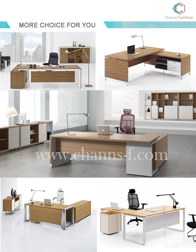 Black on Sale Furniture Modern Office Desk Wooden Table (CAS-MD1832)