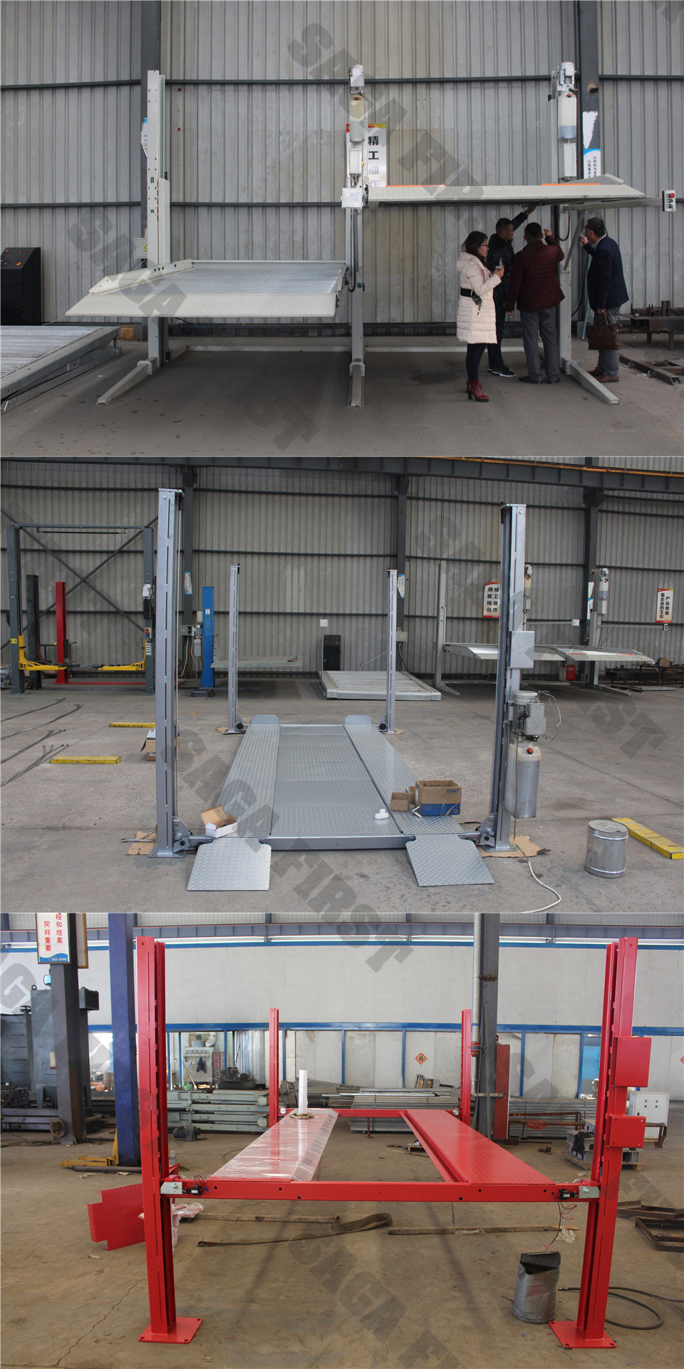 Space-Saver 4000kg Four Post Car Lift Garage Equipment