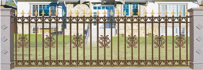 Ornamental Galvanized Steel and Aluminium Fence