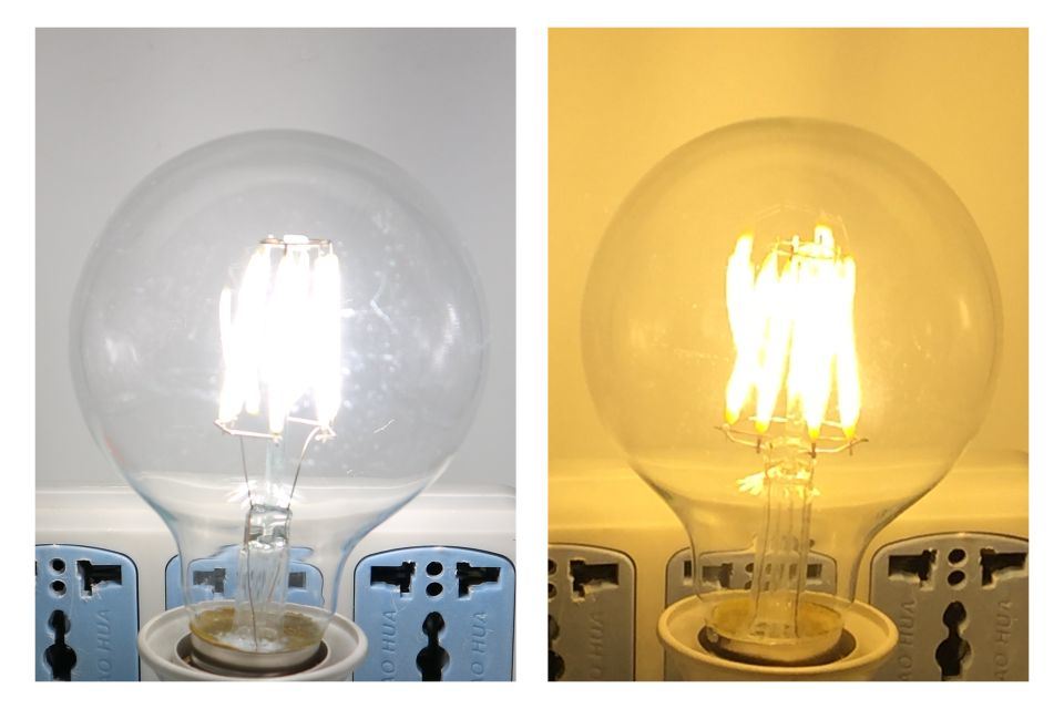 E27 G45 2W Long Filament Bulb Energy Saving LED Light Bulb