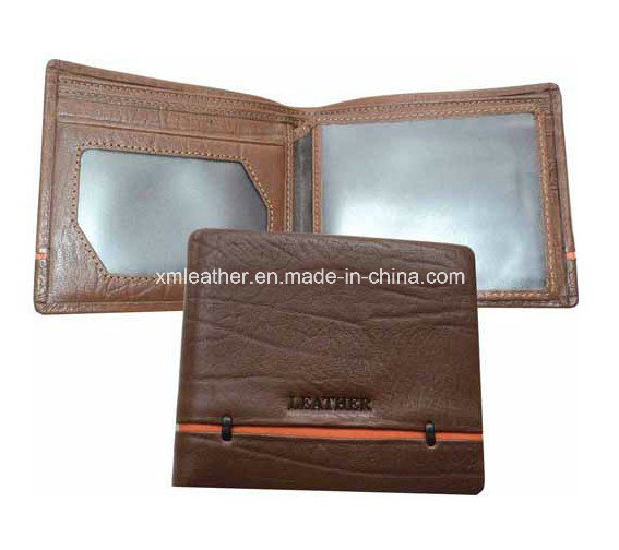 Business Mens Leather Wallets with ID Window