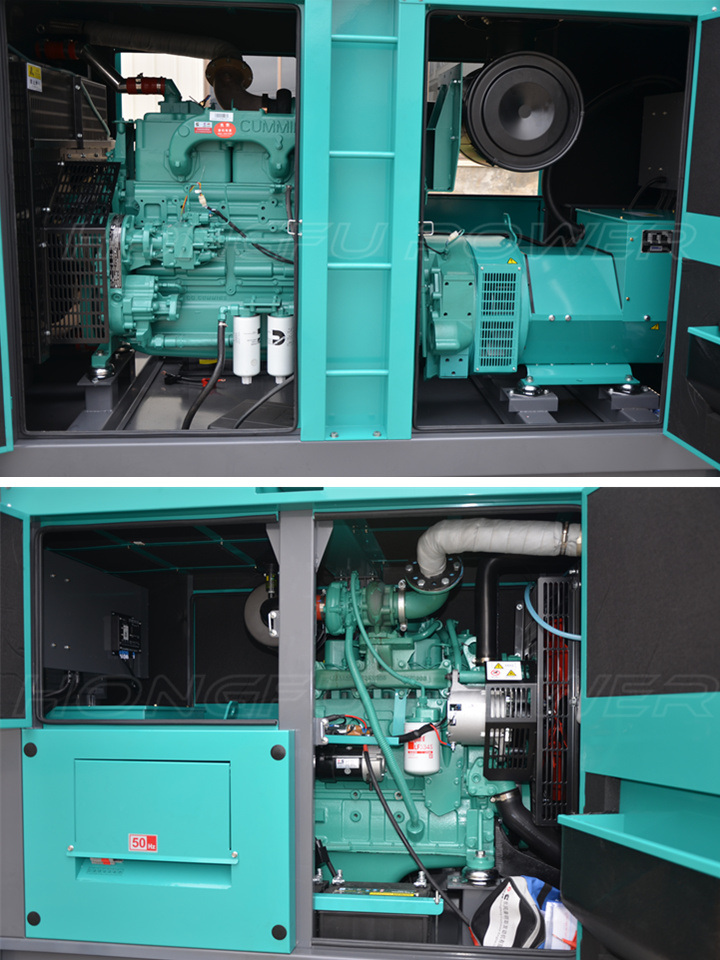 Prime 500kVA Open Silent Type Cummins Power Diesel Generator