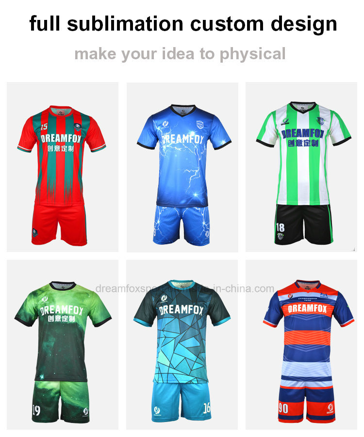 2018 New Team Customized Hot Design Professional Soccer Jersey