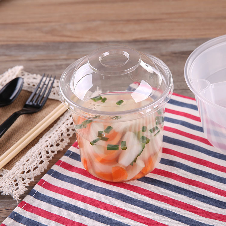 restaurant food packaging disposable clear plastic lunch box(PP box)