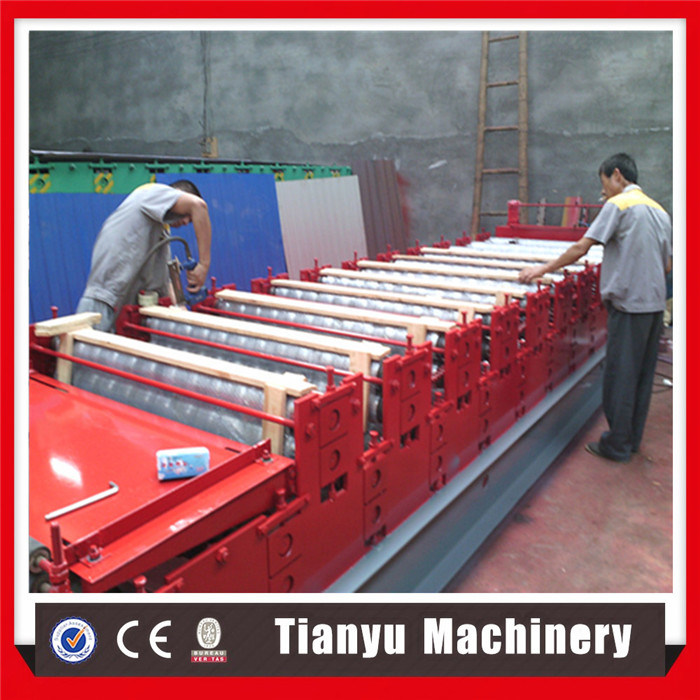 Double Layer Color Steel Roof Sheet Roll Forming Making Machine