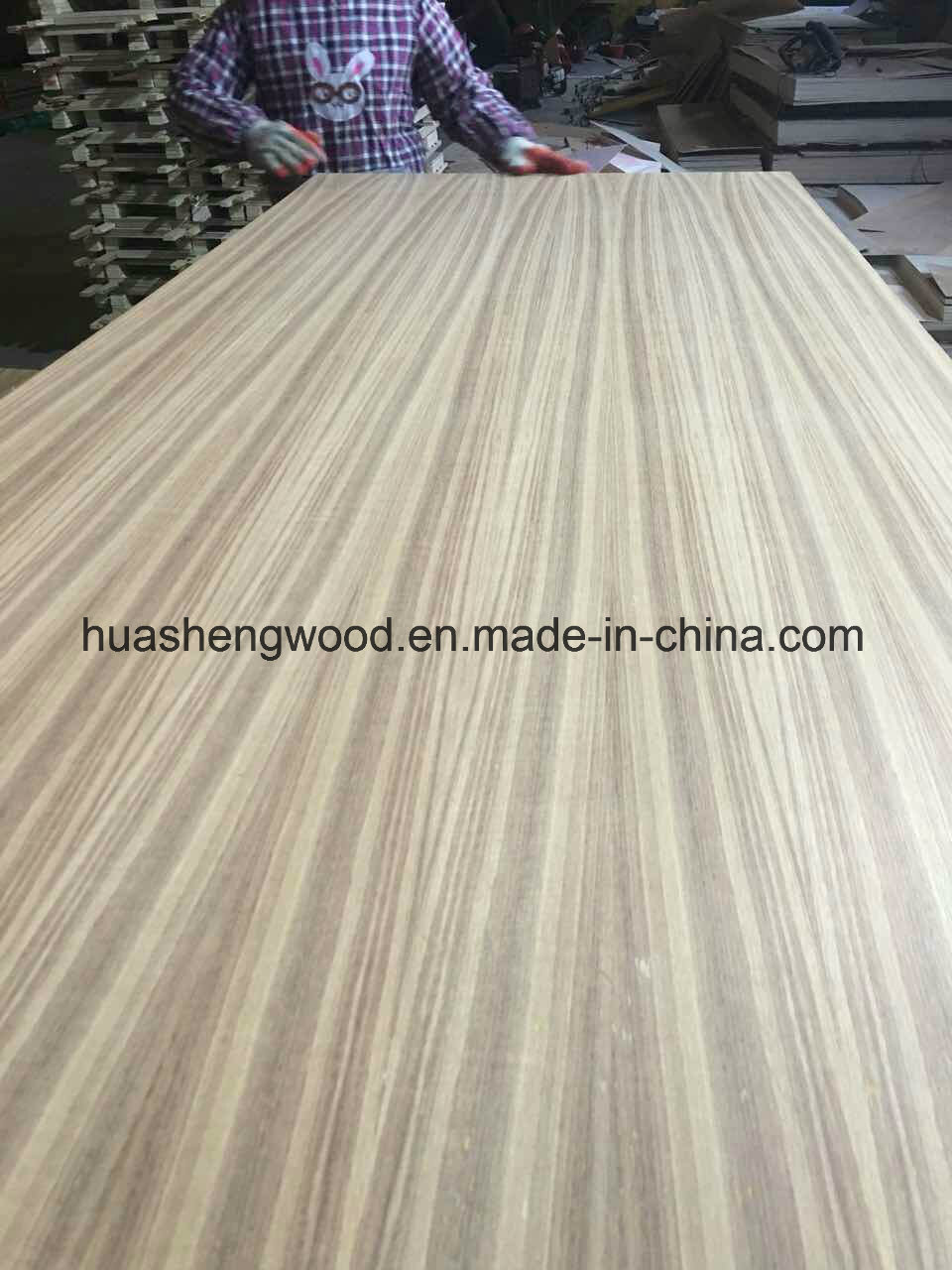 Teak Veneer Face Fancy Plywood for Furniture