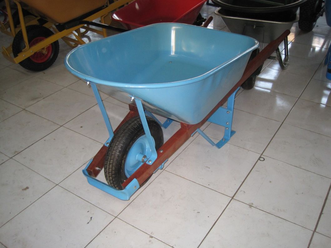 Wooden Handle Wheelbarrow/Wheel Barrow Wh5400