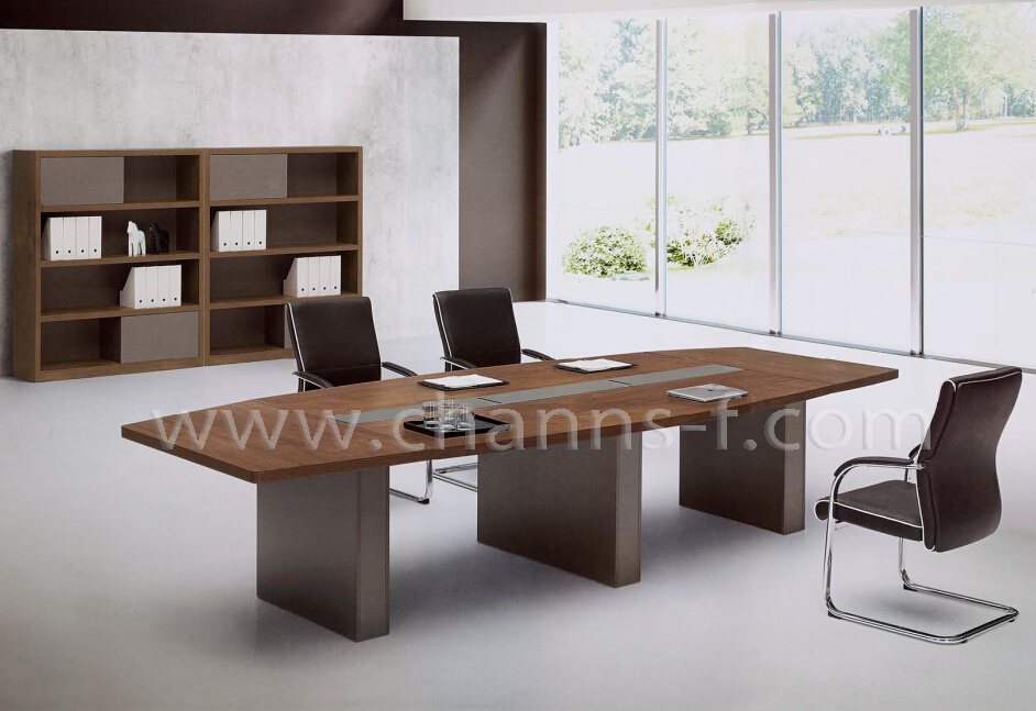 Factory Price Wooden Office Meeting Desk Conference Table (CAS-MT1751)