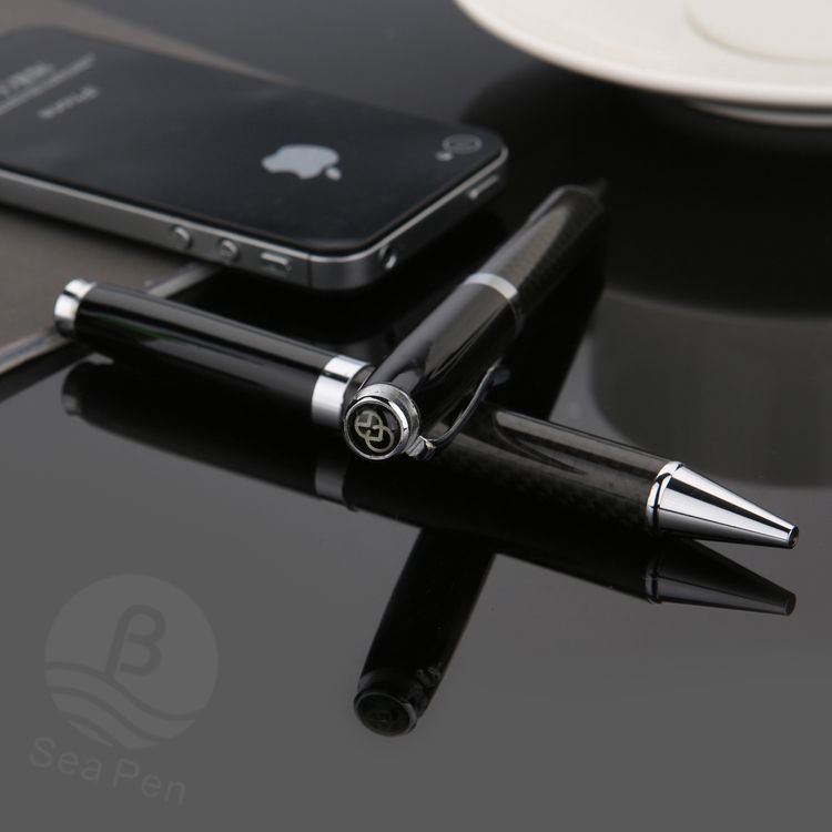 Black Business Gift Metal Turning Ballpoint Pen