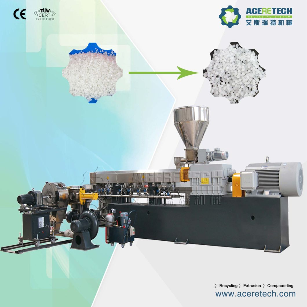 800-1500kg/H Twin Screw Extruder for Silane Cross Linking Compounding