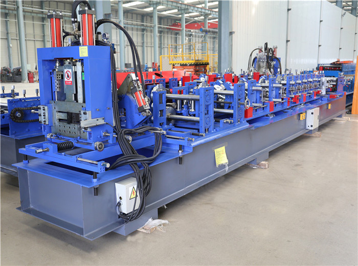 Automatic C Z Purlin Cold Roll Forming Machine