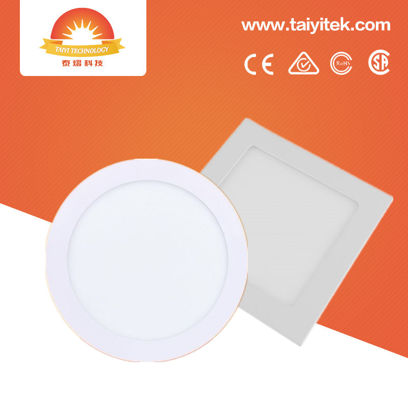 Top Quality 2018 Newest LED Lighting Recessed Type Round Shape LED Panel Lamp