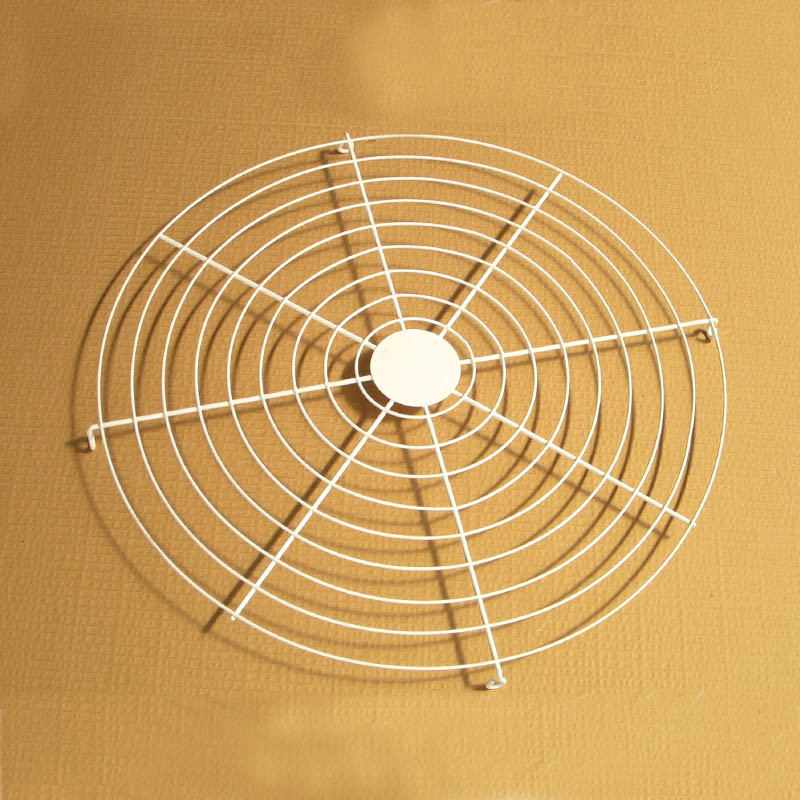 OEM Fan Cover Stainless Steel Spiral Wire Round Fan Grid