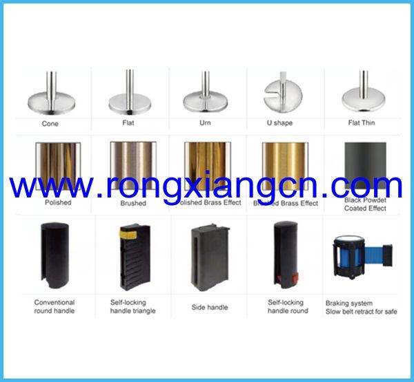 Belt Single Line Retractable Belt Standing Pole