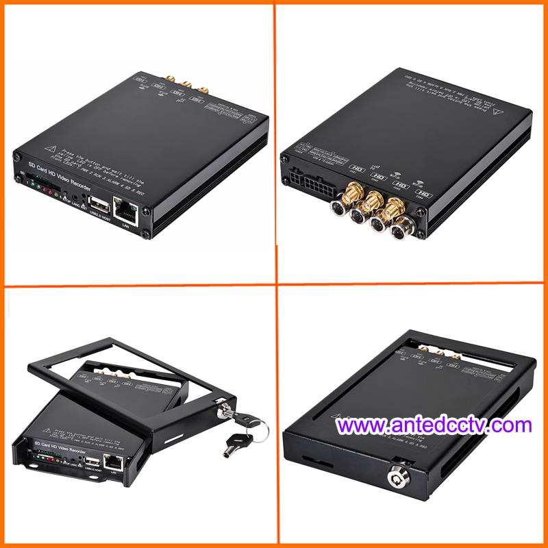 WiFi 3G/4G Mobile DVR Security Camera CCTV Surveillance Systems for Fleet Bus Truck Vehicle Car Taxi Cab