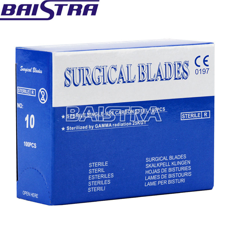 Dental Surgical Products Carbon Steel Scalpel Blades for Sale