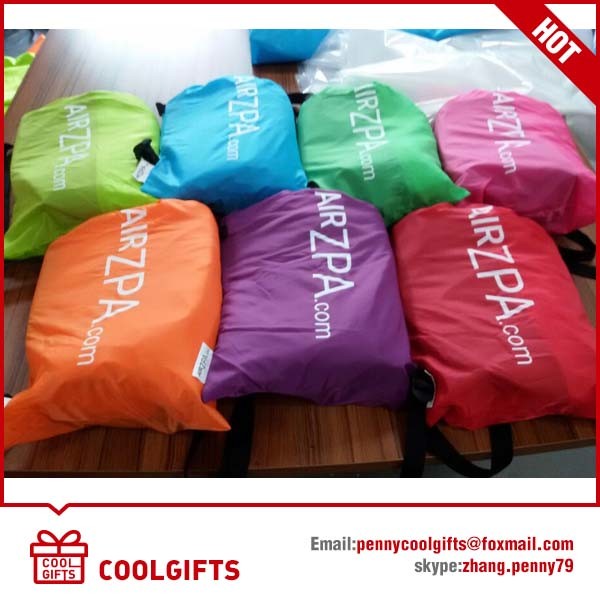 2016 Fashion Inflatable Single Layer TPU Lazy Air Hangout Sleeping Sofa